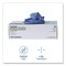 Boardwalk 380 Series 4 mil Thick 9.5 in. Long Powder-Free Disposable General-Purpose Nitrile Gloves - Medium, Blue (100/Box)